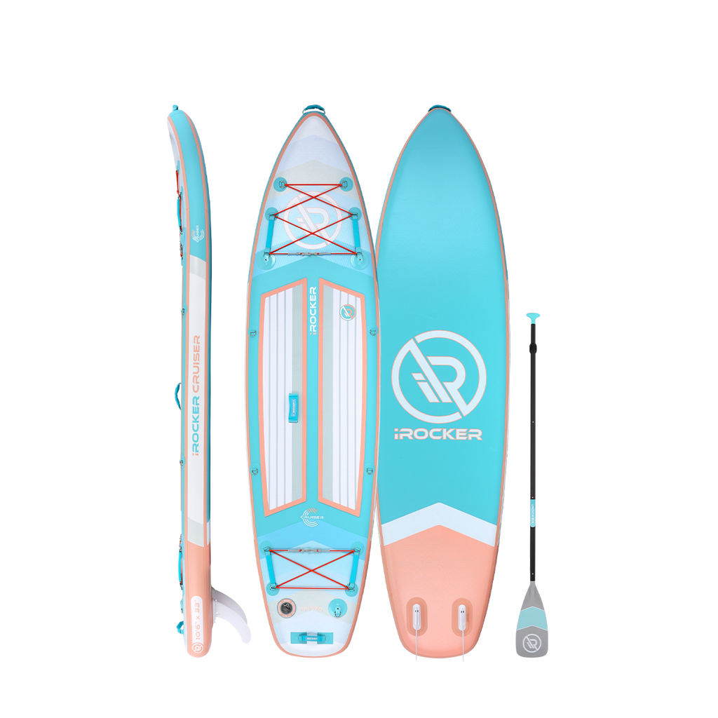 Cruiser 10.6 ultra paddleboard aqua, peach