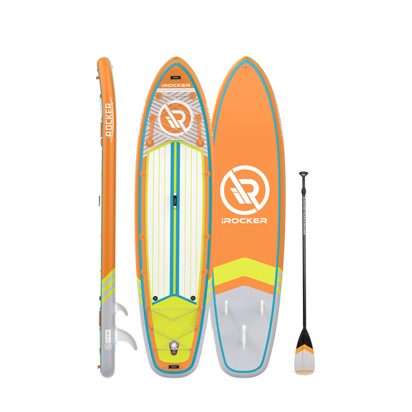 All around 11 paddleboard from all sides with paddle  Orange